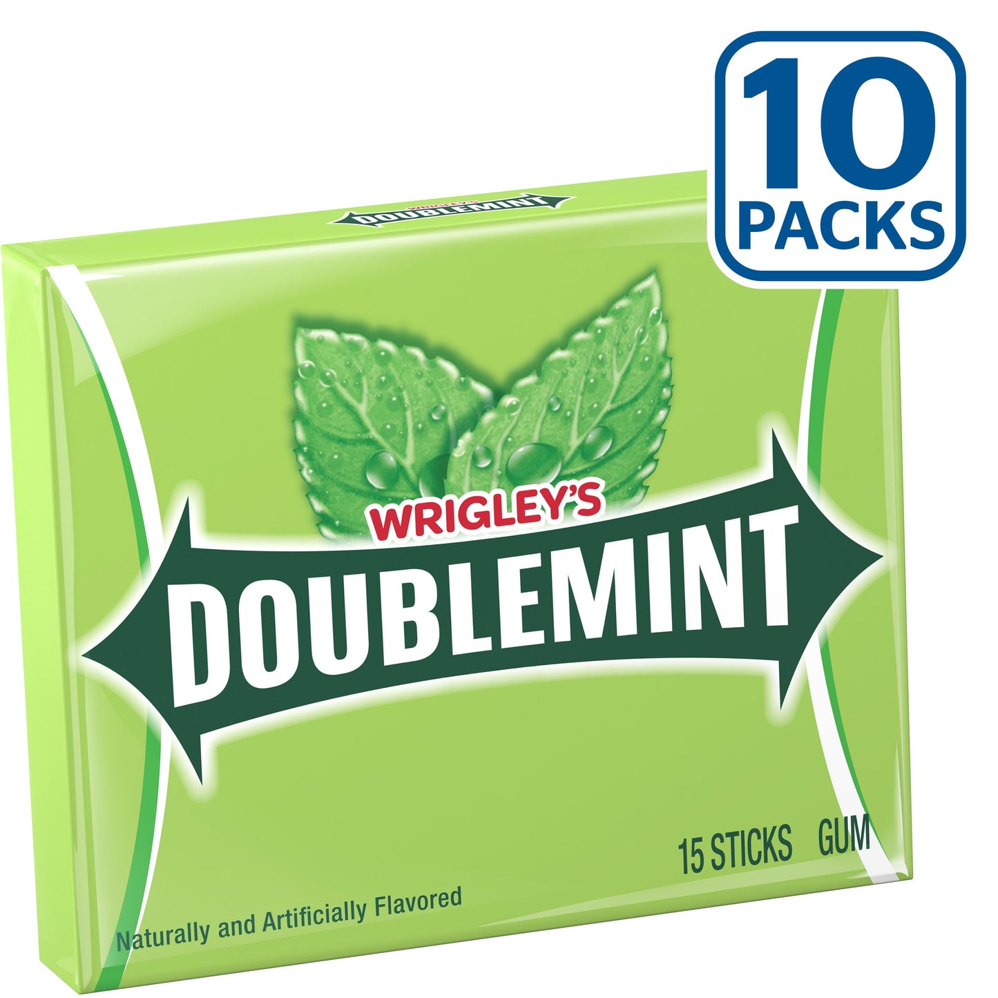 Doublemint Sugar Free Chewing Gum - 10 Count Bulk Box