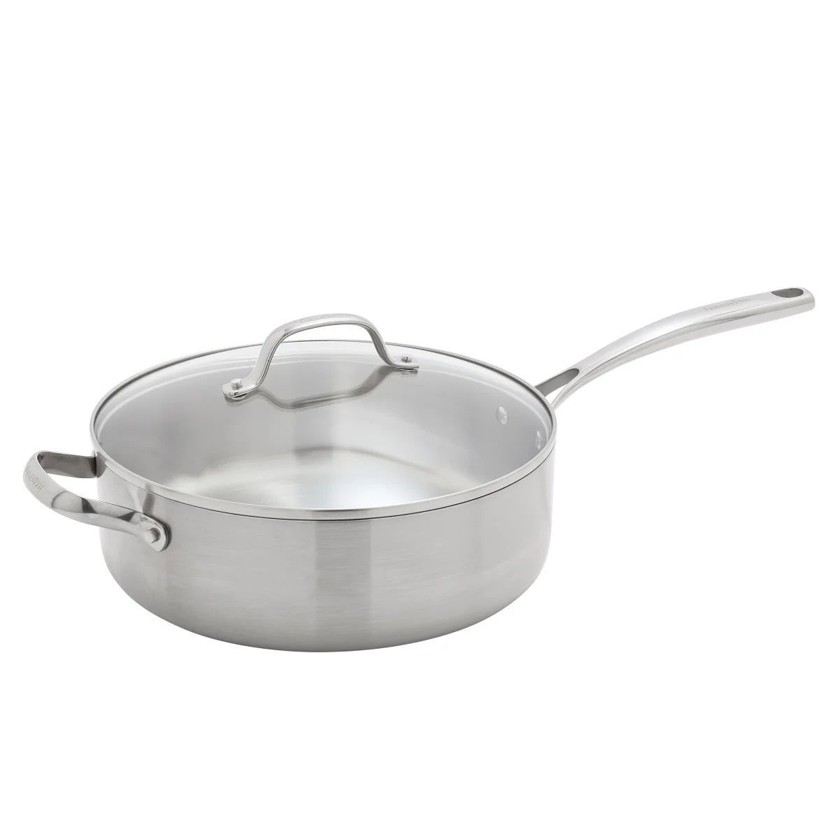 GreenPan Superior 5 Quart Stainless Steel Saut? Pan