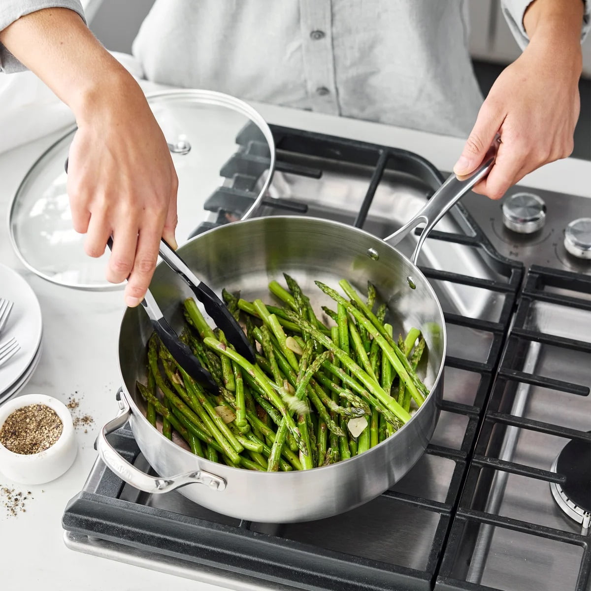 GreenPan Superior 5 Quart Stainless Steel Saut? Pan