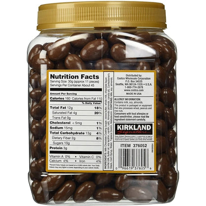 Kirkland Signature Almonds Milk Chocolate 48 Ounces