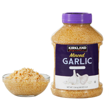 Kirkland Signature Minced California Garlic 48 Ounce