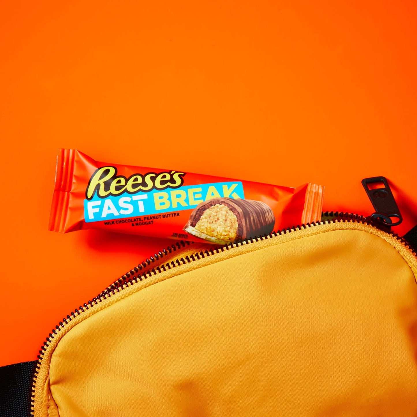 Reese's Fast Break Milk Chocolate, Peanut Butter and Nougat Candy, Bars 1.8 oz, 18 Count