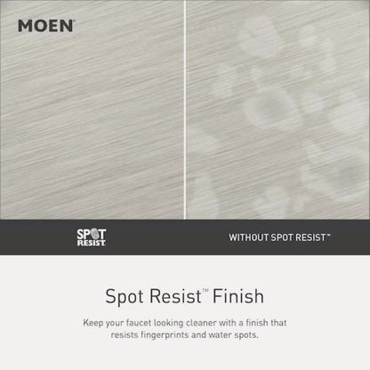 Moen Spot Resistant Brushed Nickel 6 In. Dia. Spray Head Handheld Shower