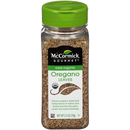 McCormick Gourmet 100% Organic Oregano-2.5 oz