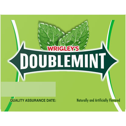 Doublemint Sugar Free Chewing Gum - 10 Count Bulk Box