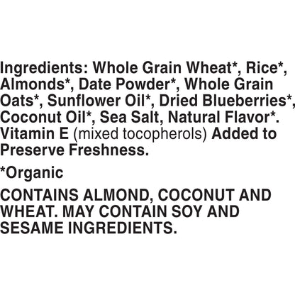 Cascadian Farm Organic Blueberry Almond Crunch Breakfast Cereal, No Added Sugar, 34 oz