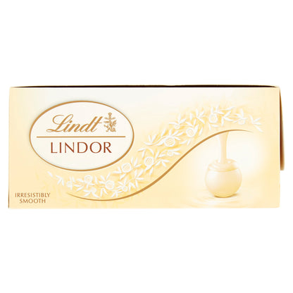 Lindt Lindor White Chocolate Candy Truffles, 25.4 oz., 60 Count