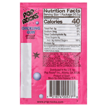Pop-Rocks Variety 9 Flavor Pack by Inspired Candy, Set Includes One Pouch Each of Nine Flavors