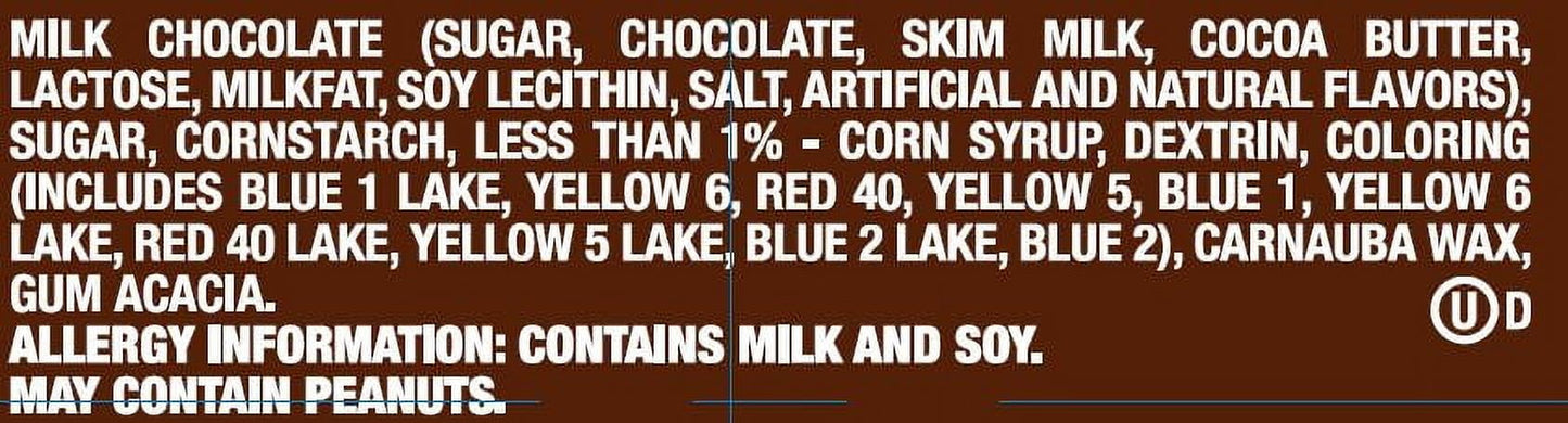M&m's Milk Chocolate Candies Pantry Size, 62 oz